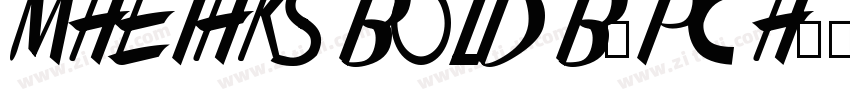 MHeiHKS Bold B5pc H字体转换